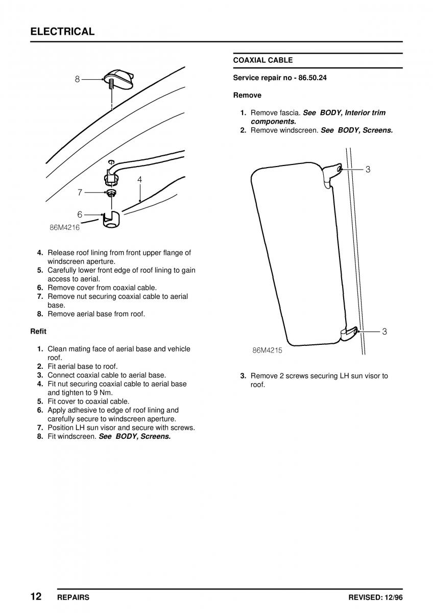 Mini Cooper workshop manual / page 342