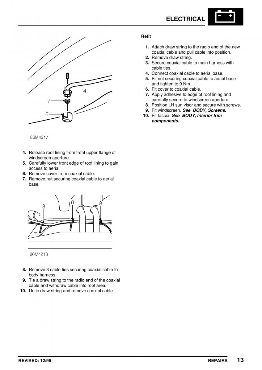 Mini Cooper workshop manual / page 343