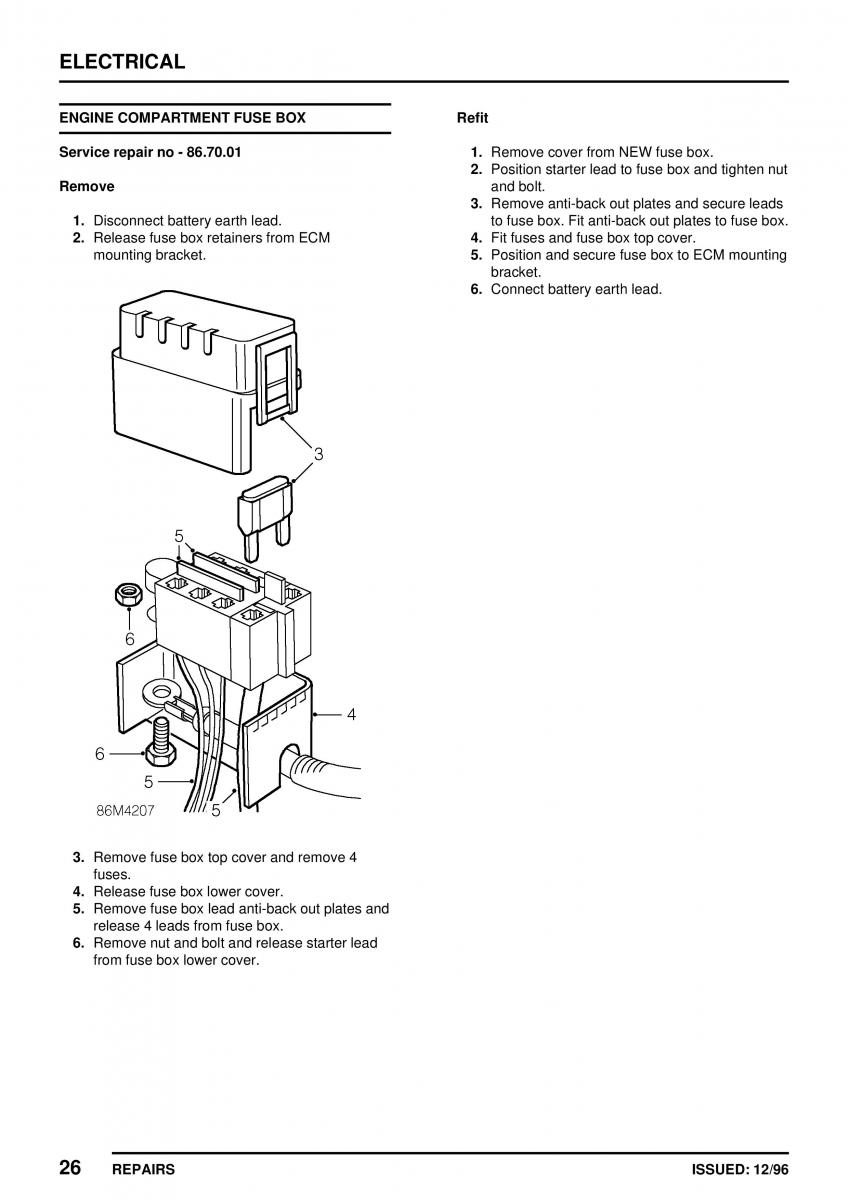 Mini Cooper workshop manual / page 356