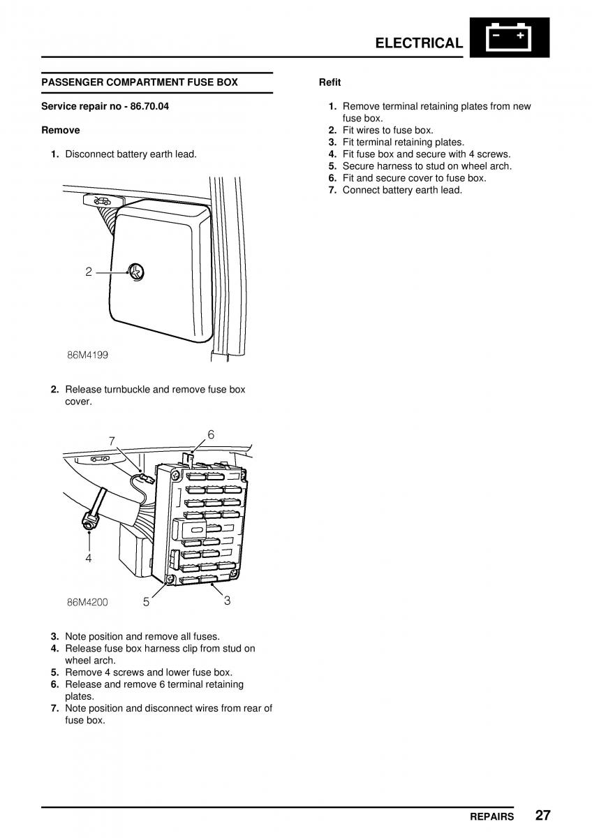 Mini Cooper workshop manual / page 357