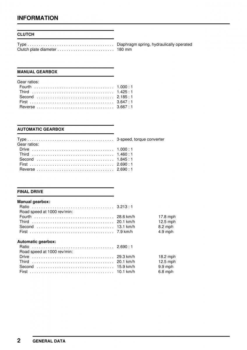 Mini Cooper workshop manual / page 36