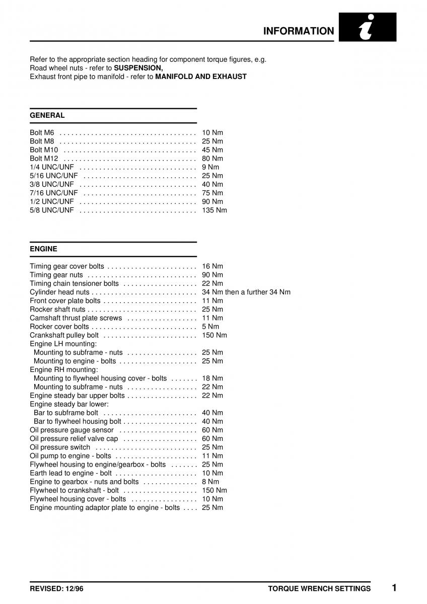 Mini Cooper workshop manual / page 43