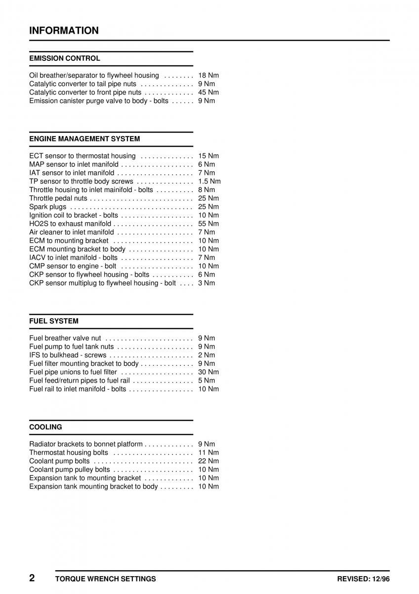 Mini Cooper workshop manual / page 44