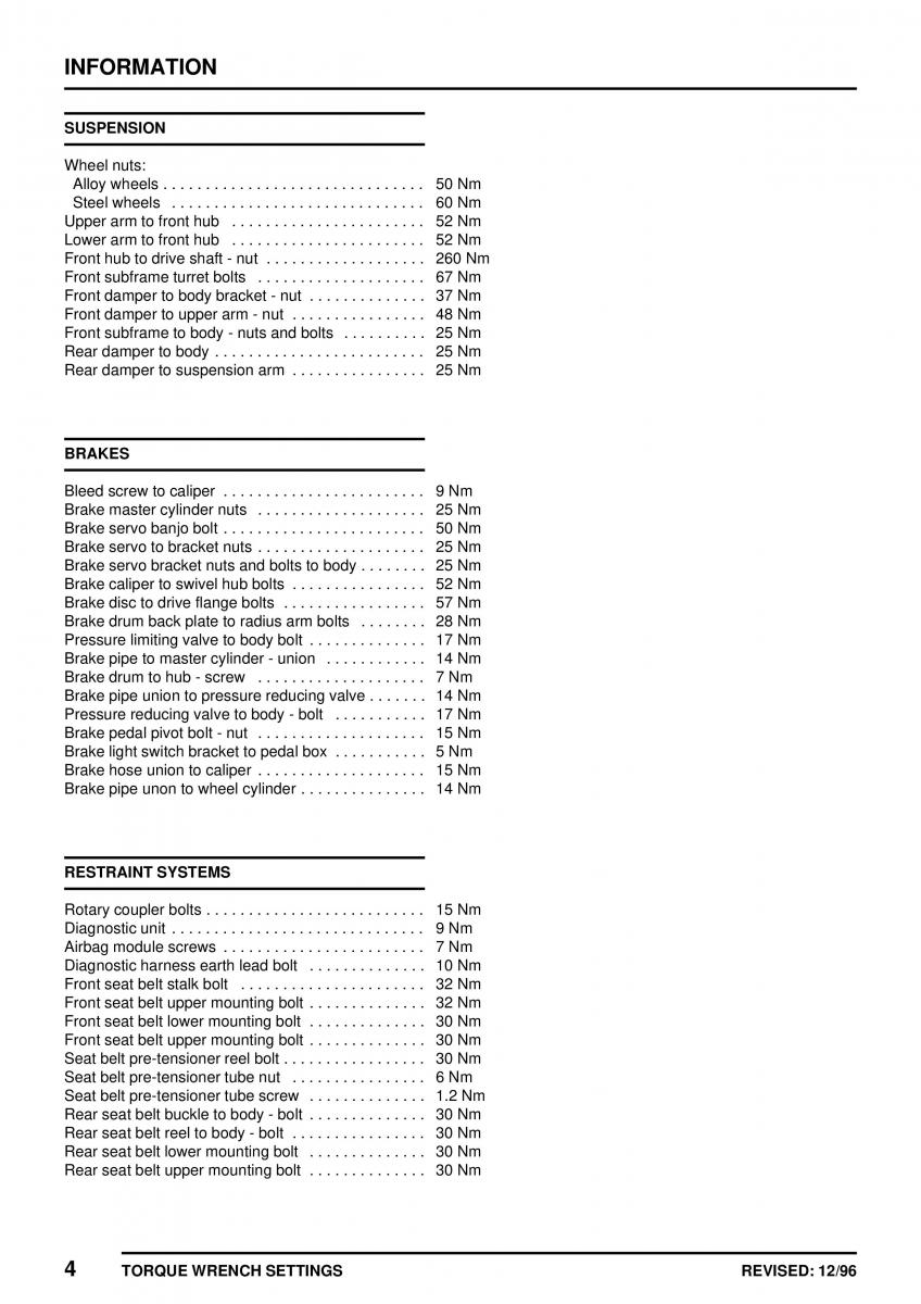 Mini Cooper workshop manual / page 46