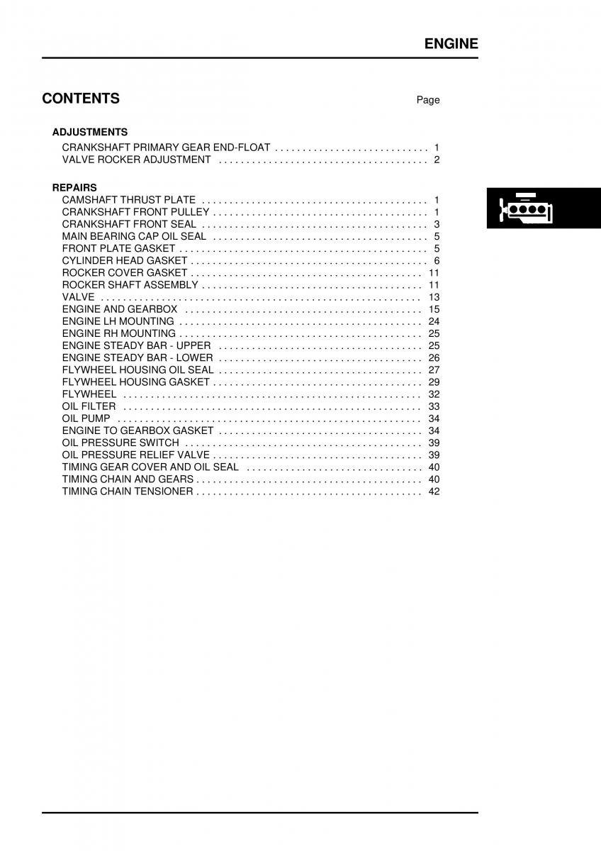 Mini Cooper workshop manual / page 51