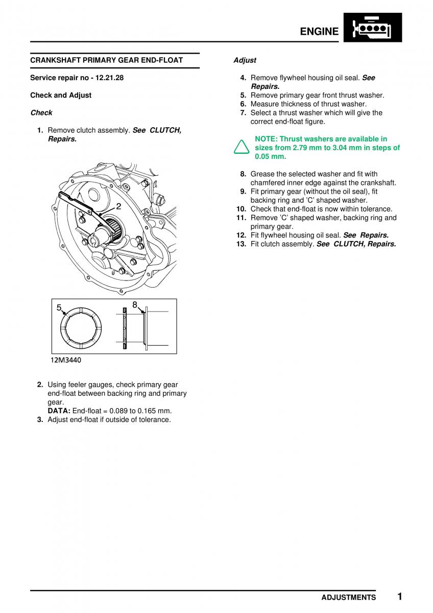 Mini Cooper workshop manual / page 53