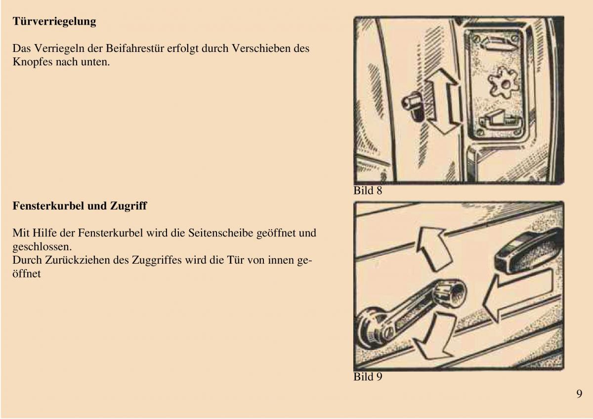 Trabant 601 owners manual Handbuch / page 10