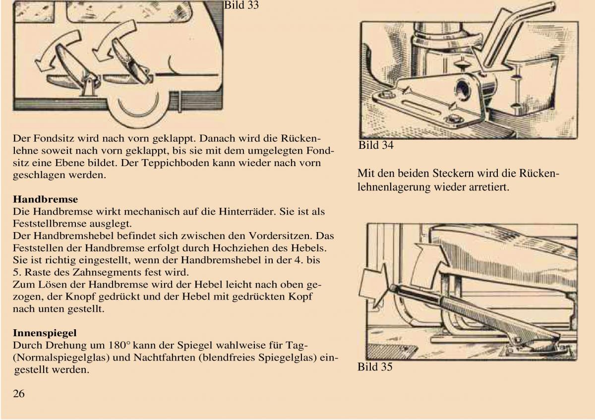 Trabant 601 owners manual Handbuch / page 27