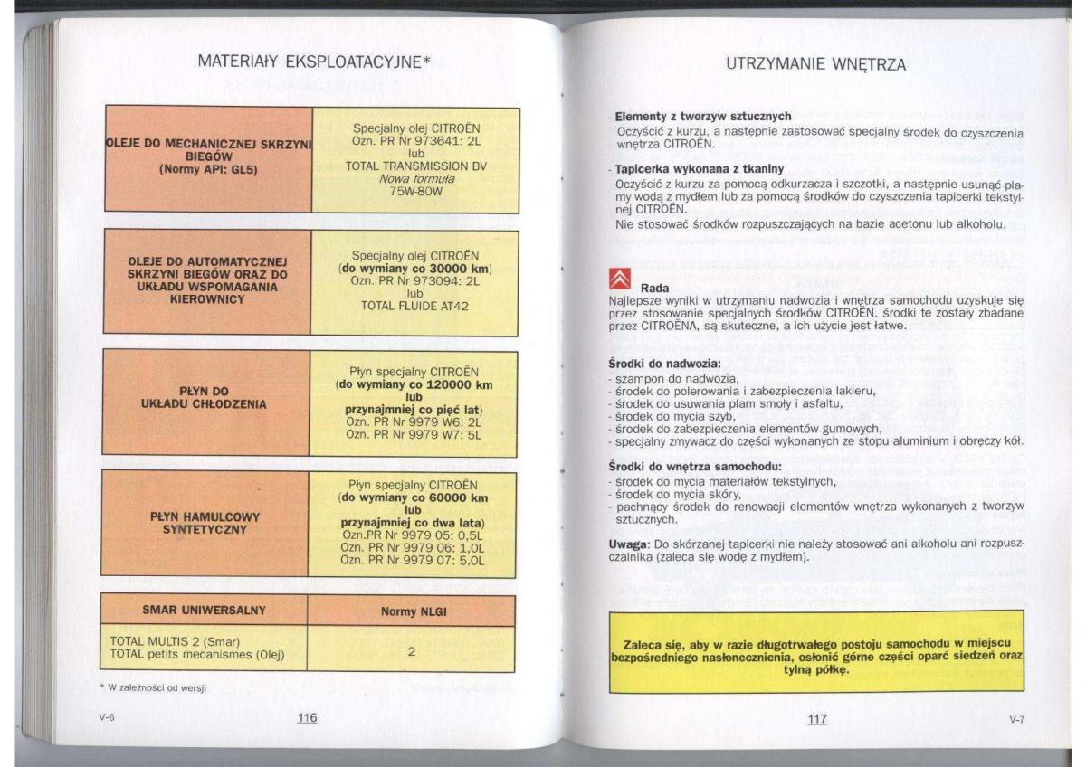 Citroen Xara instrukcja obslugi / page 60