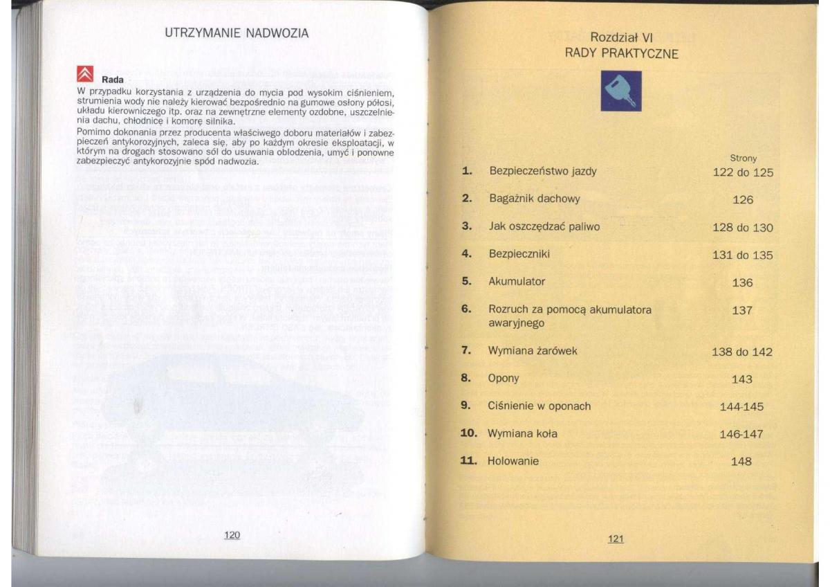 Citroen Xara instrukcja obslugi / page 62