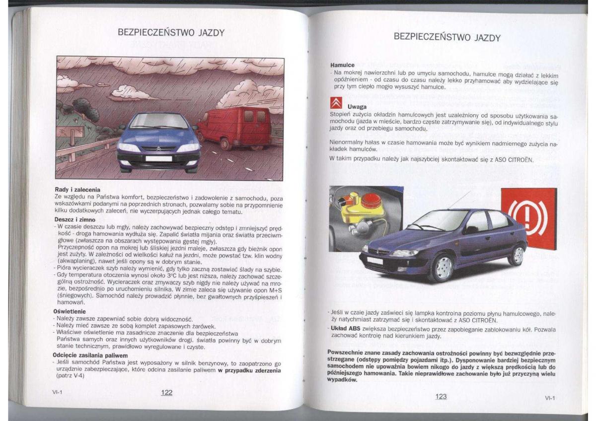 Citroen Xara instrukcja obslugi / page 63