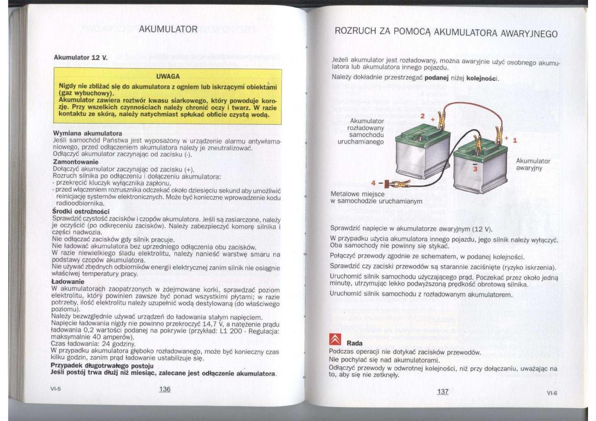 Citroen Xara instrukcja obslugi / page 70