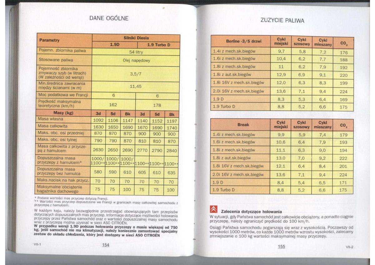 Citroen Xara instrukcja obslugi / page 79