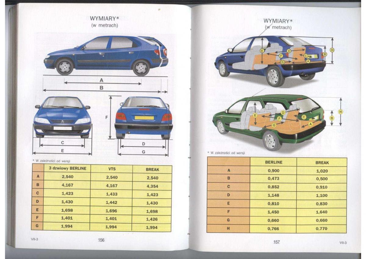 Citroen Xara instrukcja obslugi / page 80