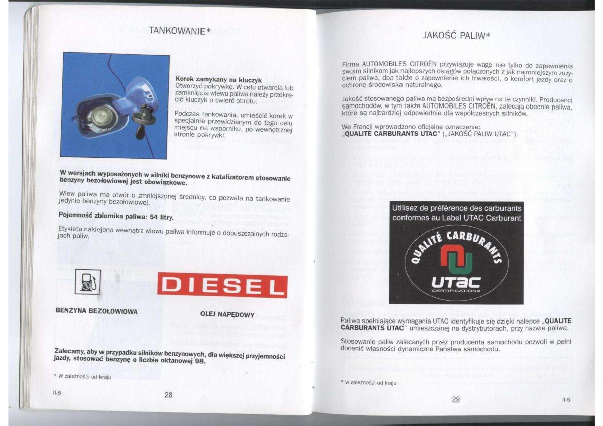 Citroen Xara instrukcja obslugi / page 16