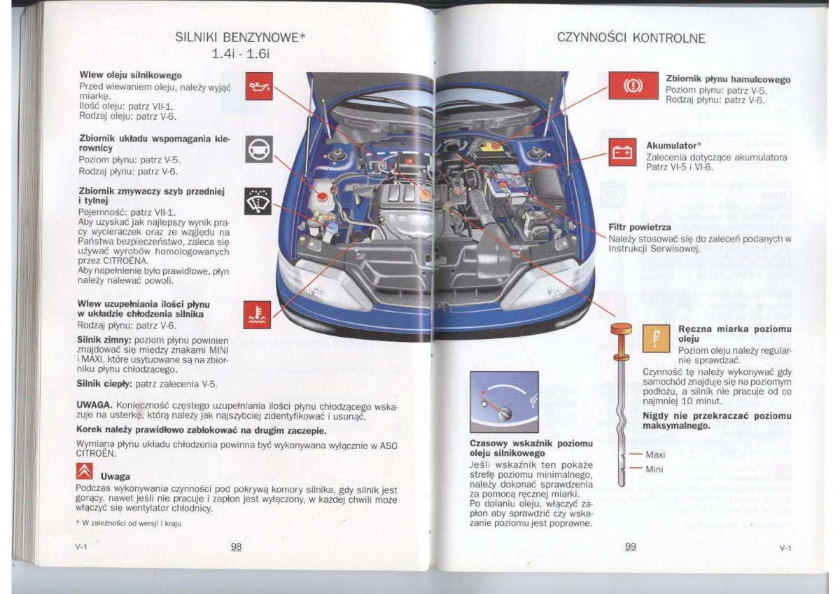 Citroen Xara instrukcja obslugi / page 51