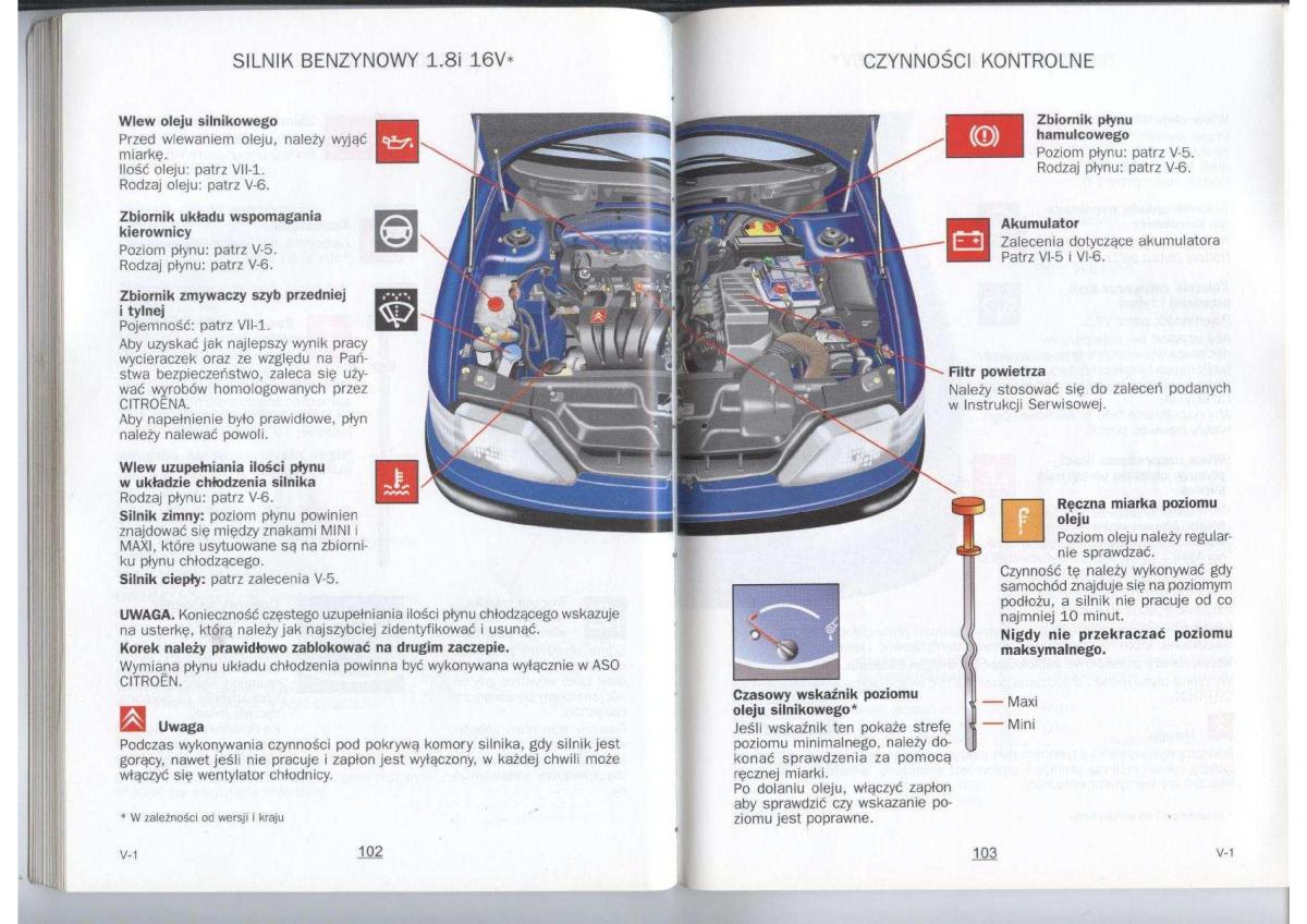 Citroen Xara instrukcja obslugi / page 53