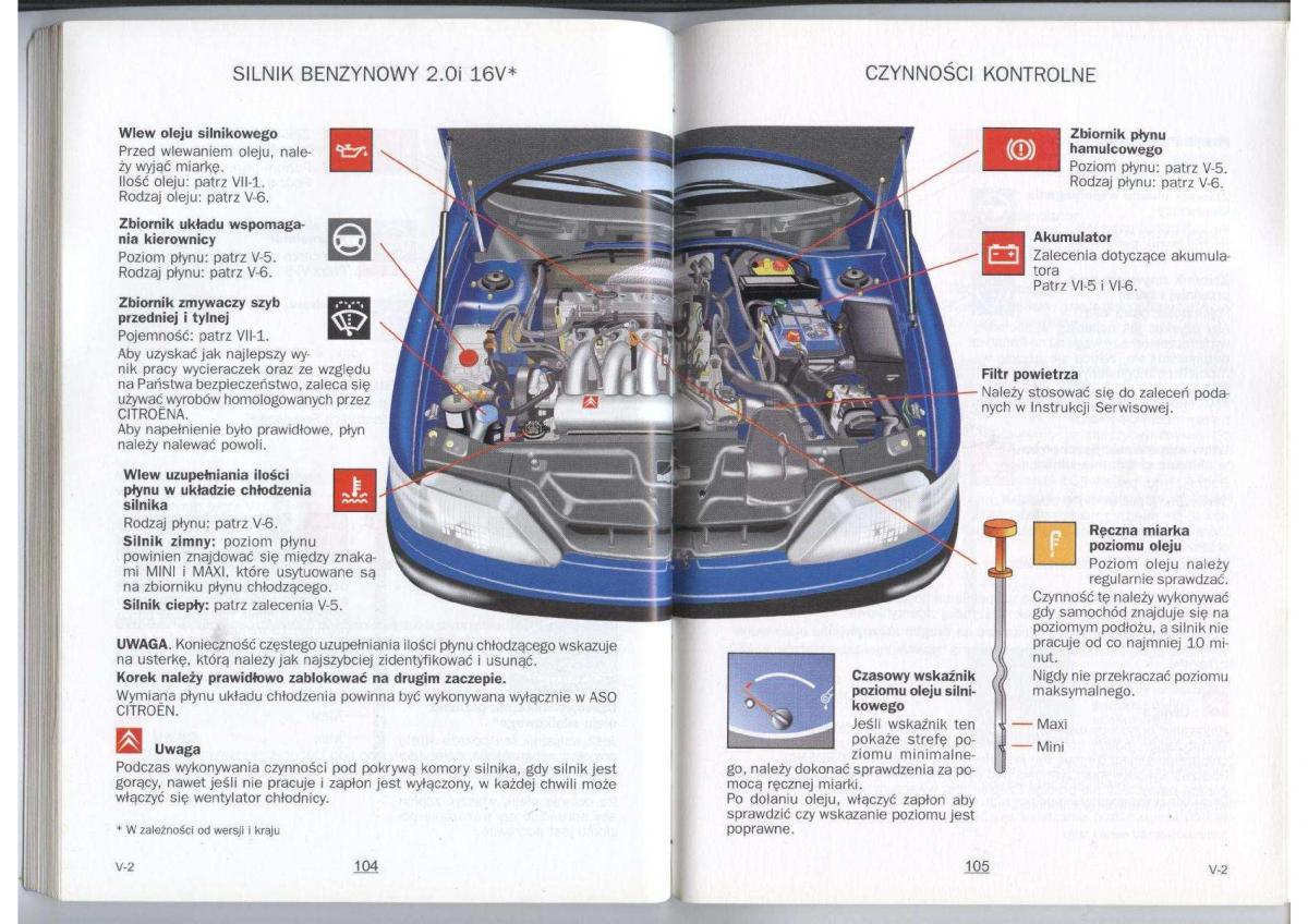 Citroen Xara instrukcja obslugi / page 54