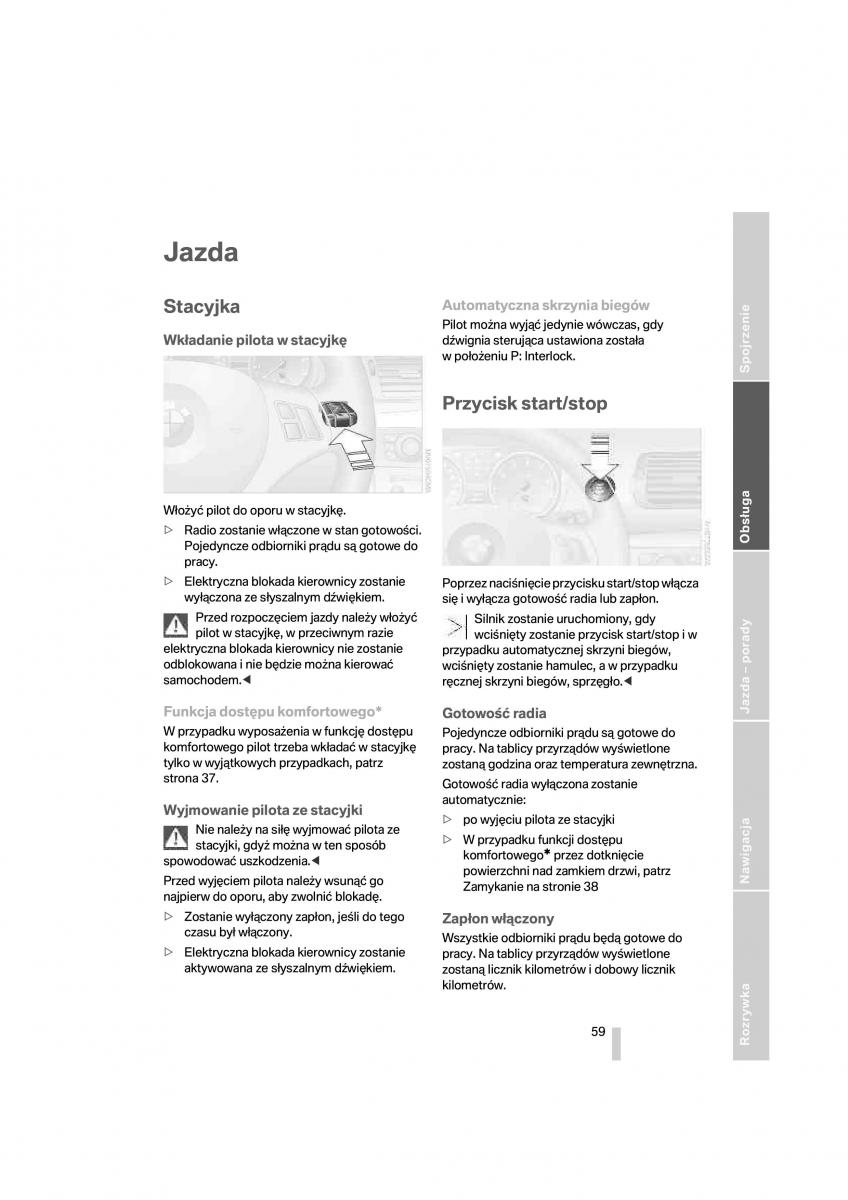 BMW 1 E87 E81 instrukcja obslugi / page 60