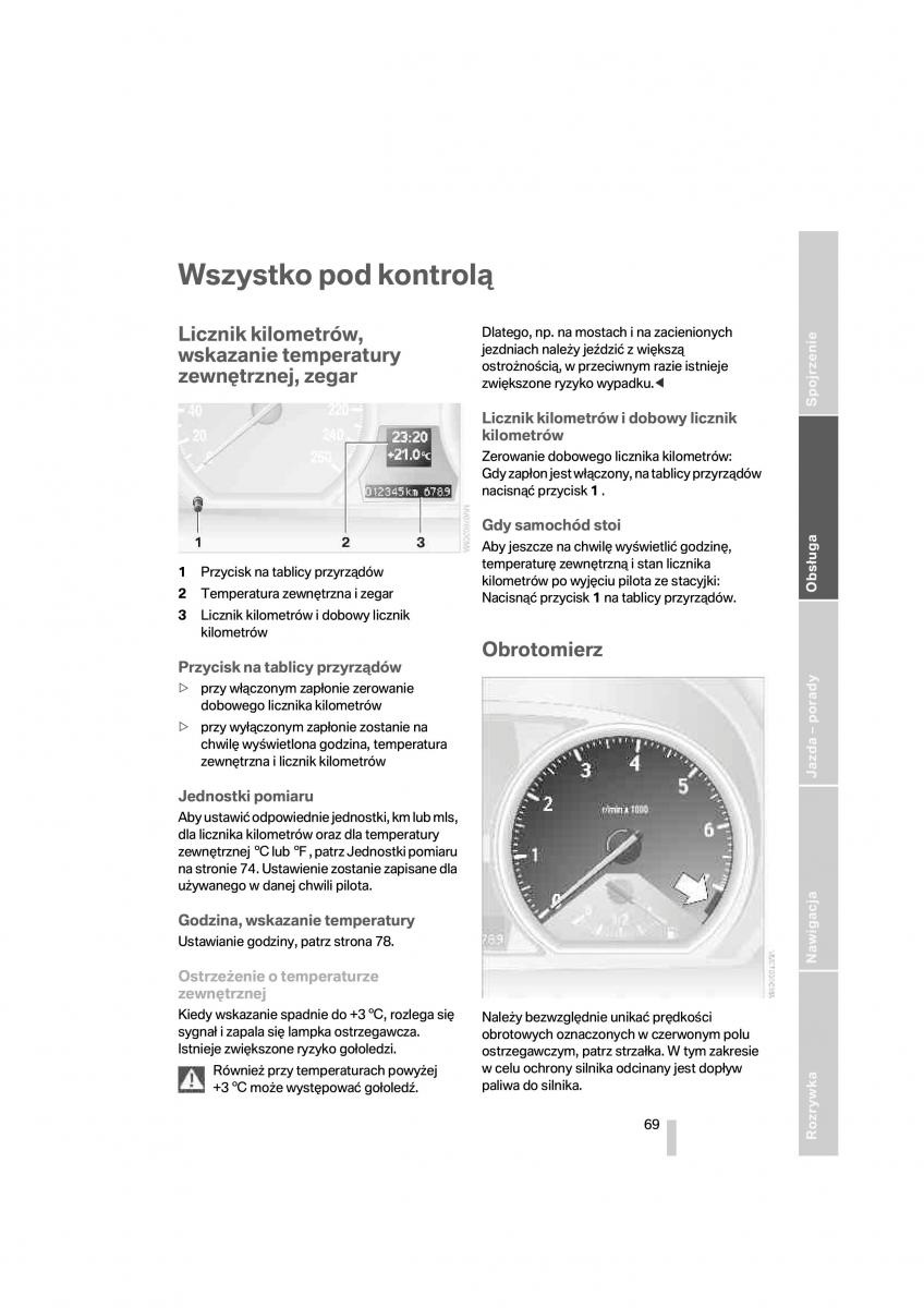 BMW 1 E87 E81 instrukcja obslugi / page 70