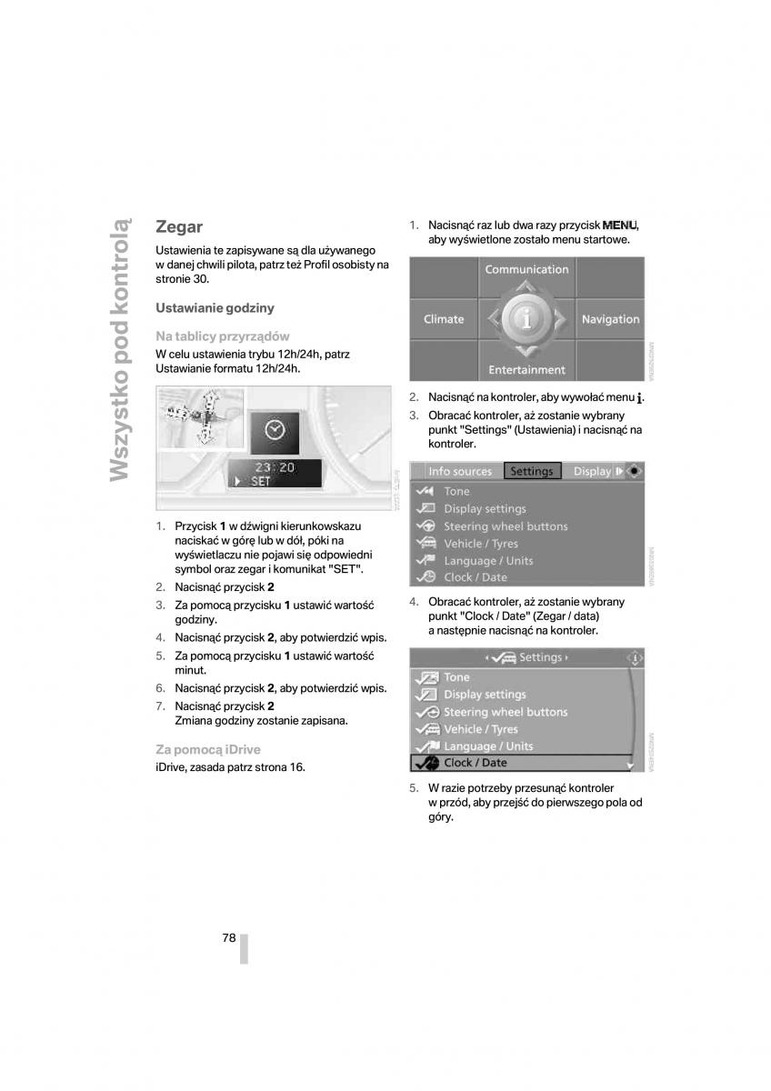 BMW 1 E87 E81 instrukcja obslugi / page 79