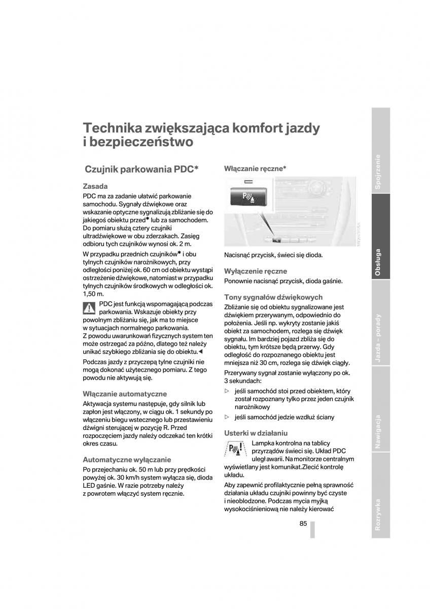 BMW 1 E87 E81 instrukcja obslugi / page 86