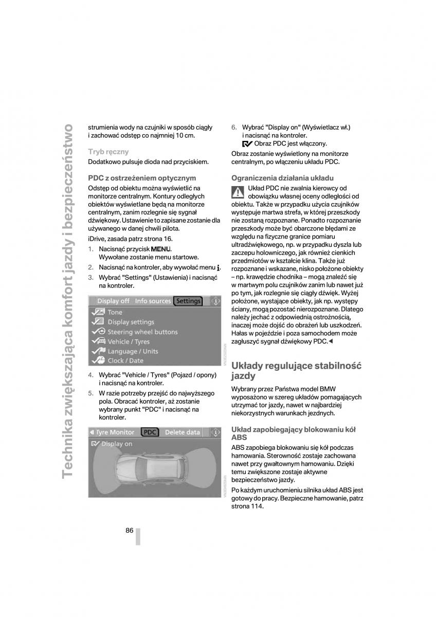 BMW 1 E87 E81 instrukcja obslugi / page 87