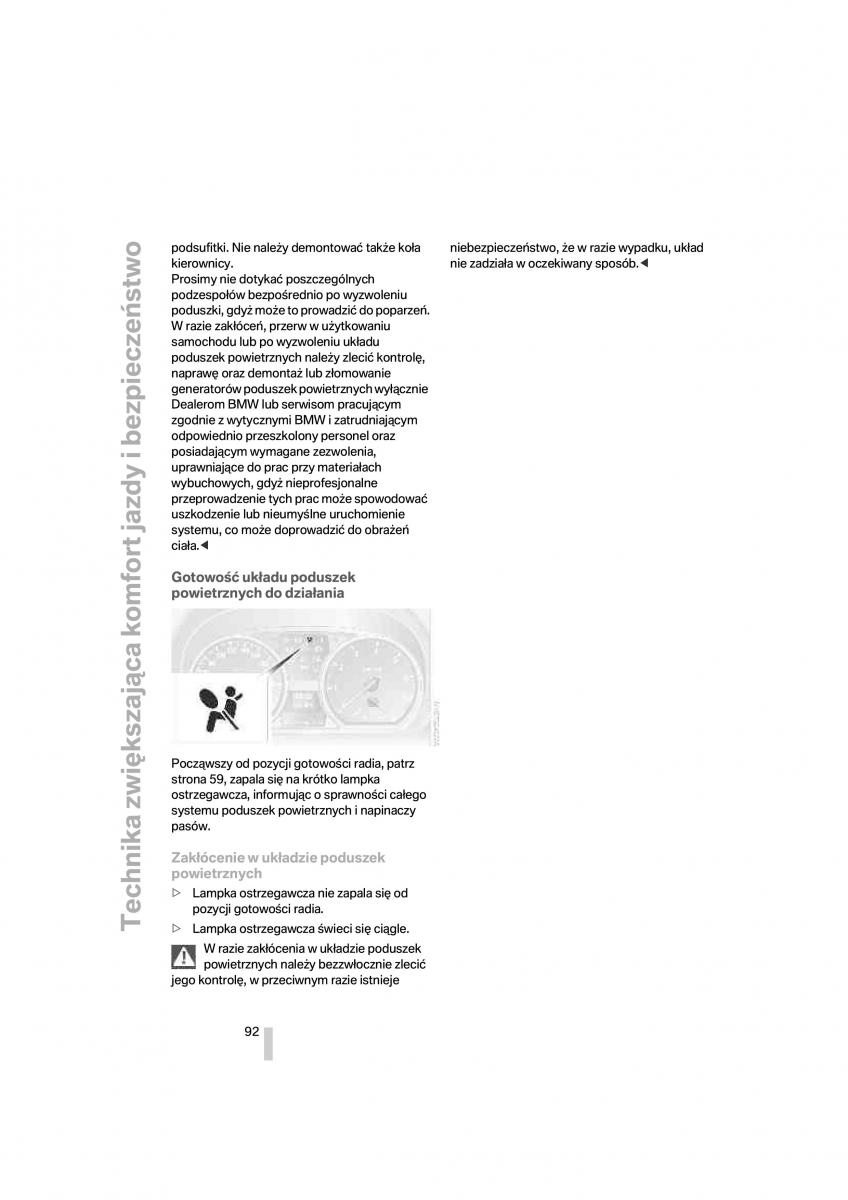 BMW 1 E87 E81 instrukcja obslugi / page 93