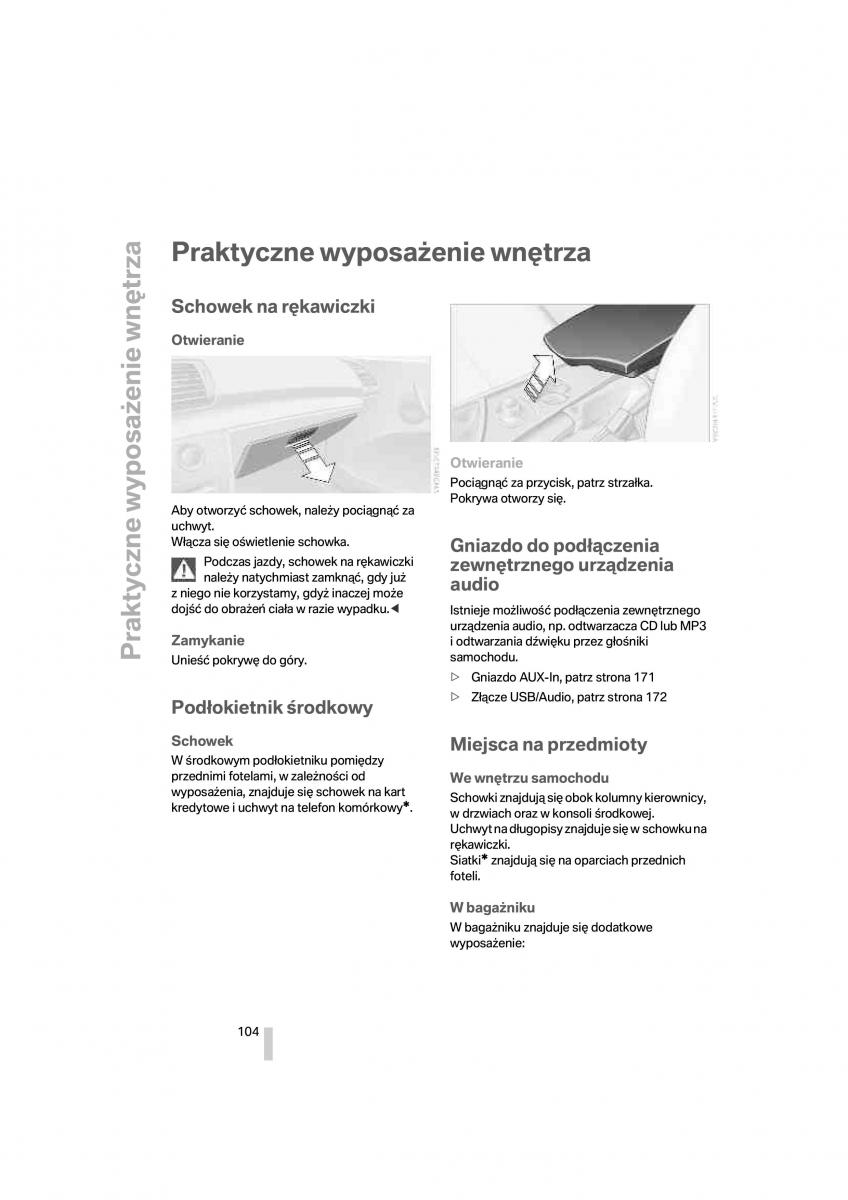 BMW 1 E87 E81 instrukcja obslugi / page 105