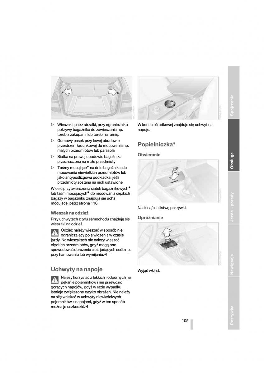 BMW 1 E87 E81 instrukcja obslugi / page 106