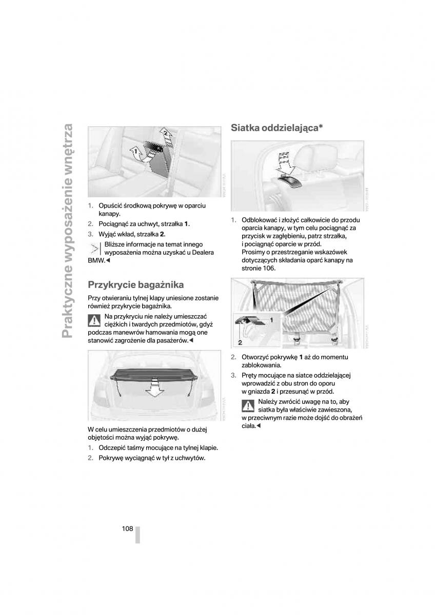 BMW 1 E87 E81 instrukcja obslugi / page 109