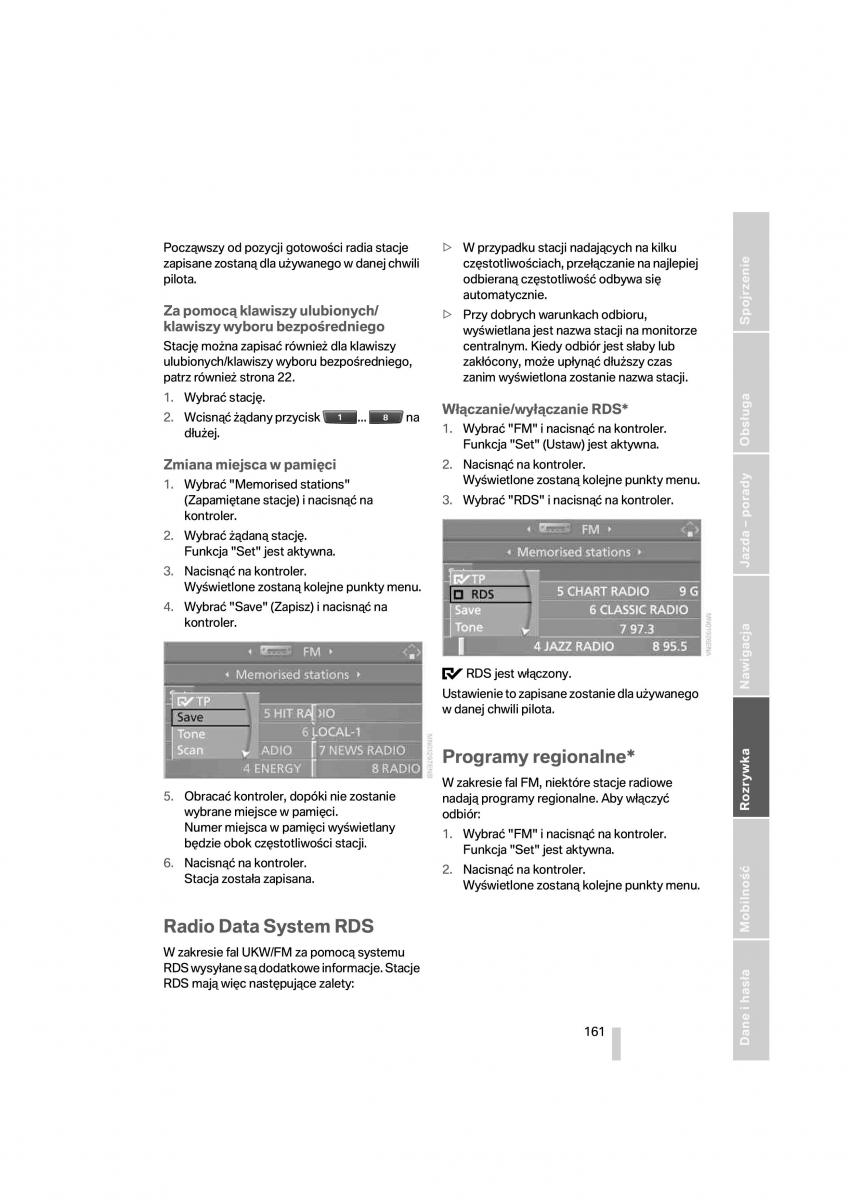 BMW 1 E87 E81 instrukcja obslugi / page 162