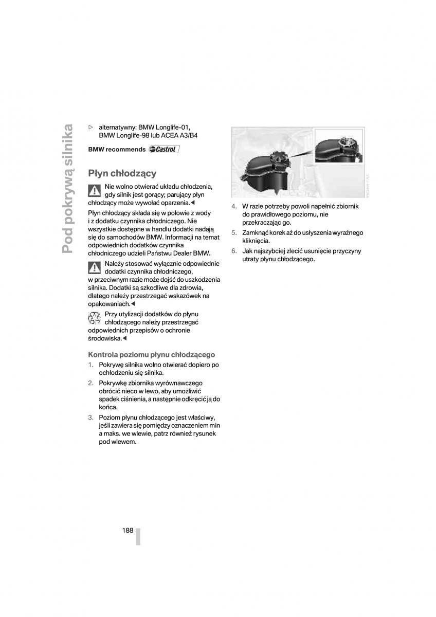 BMW 1 E87 E81 instrukcja obslugi / page 189