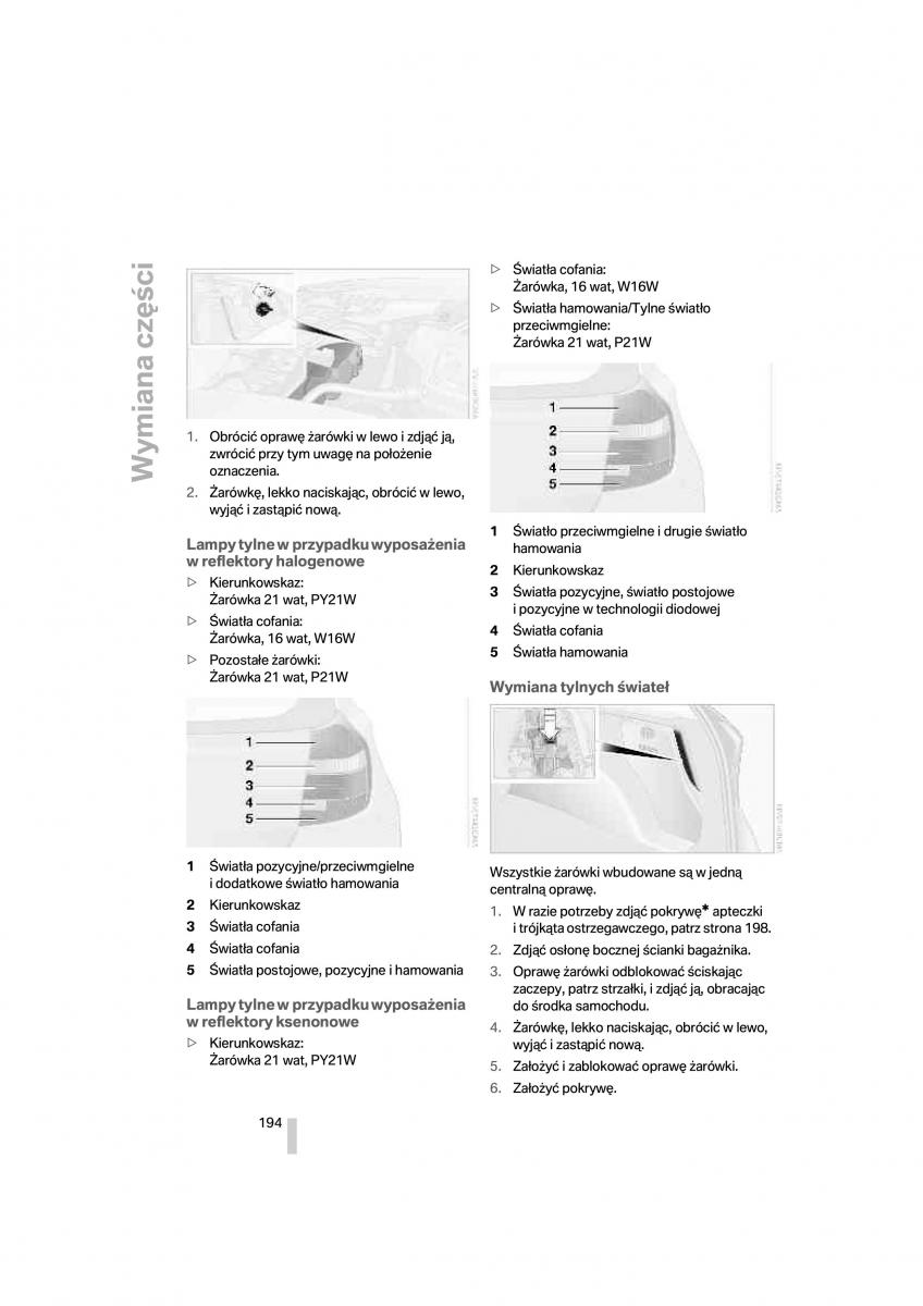 BMW 1 E87 E81 instrukcja obslugi / page 195