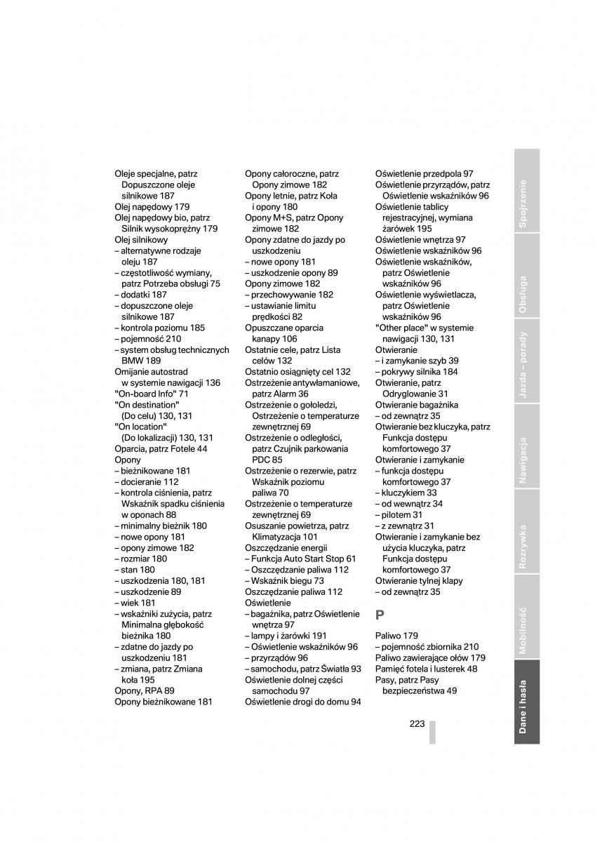 BMW 1 E87 E81 instrukcja obslugi / page 224