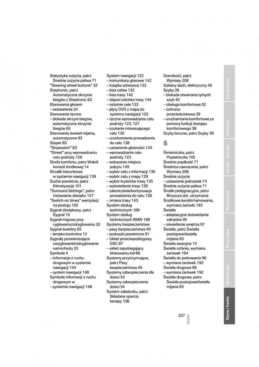 BMW 1 E87 E81 instrukcja obslugi / page 228