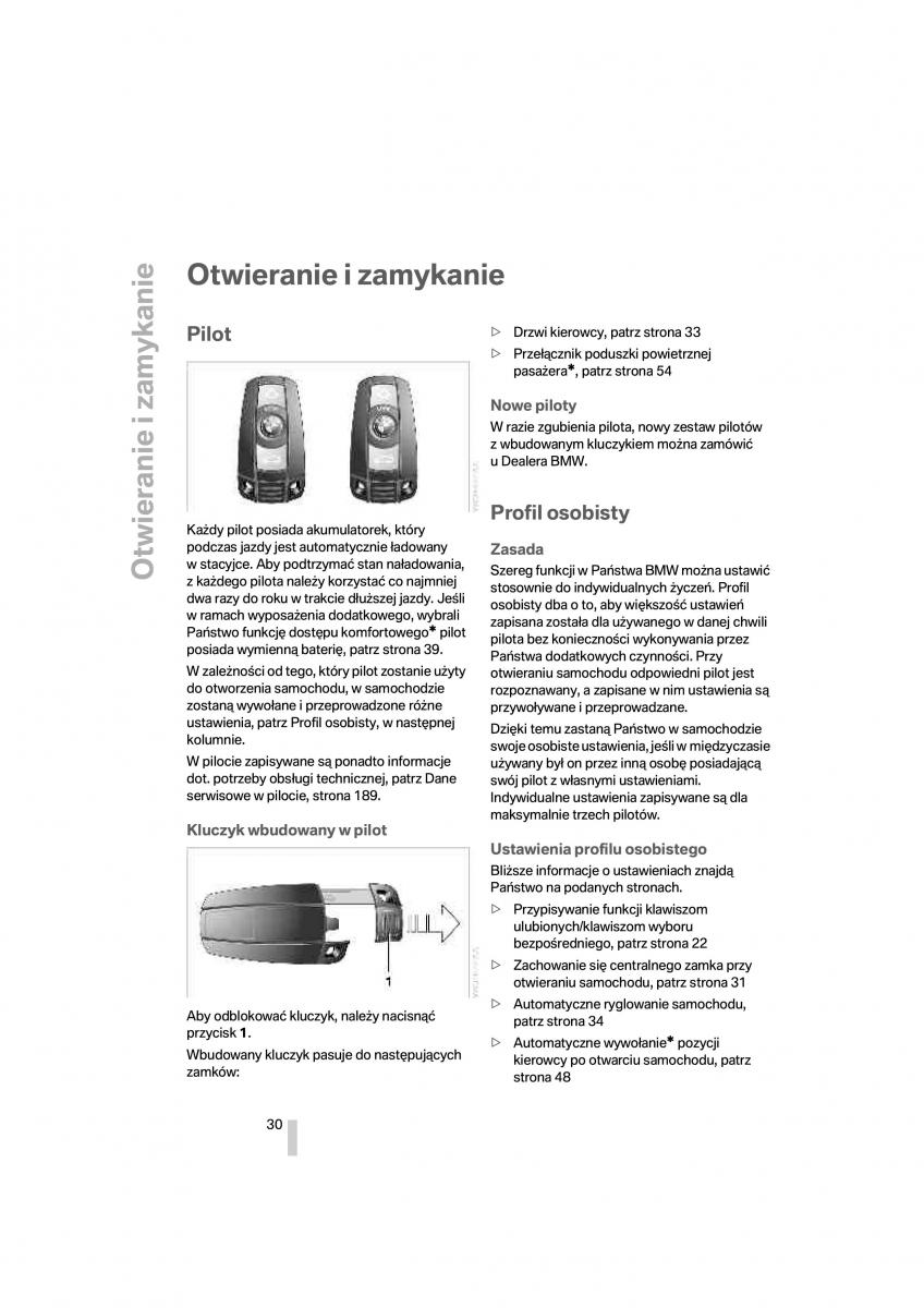 BMW 1 E87 E81 instrukcja obslugi / page 31