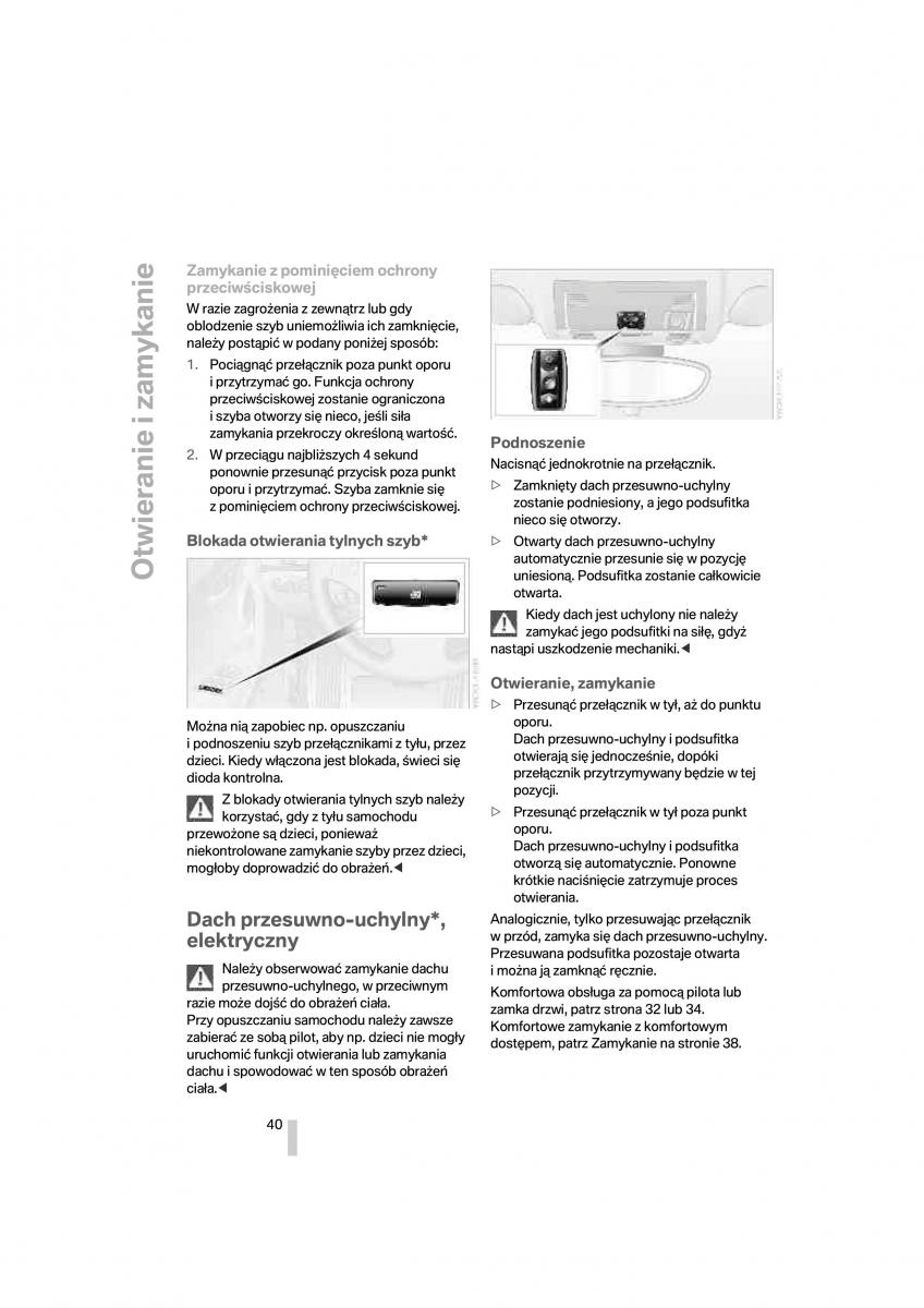 BMW 1 E87 E81 instrukcja obslugi / page 41