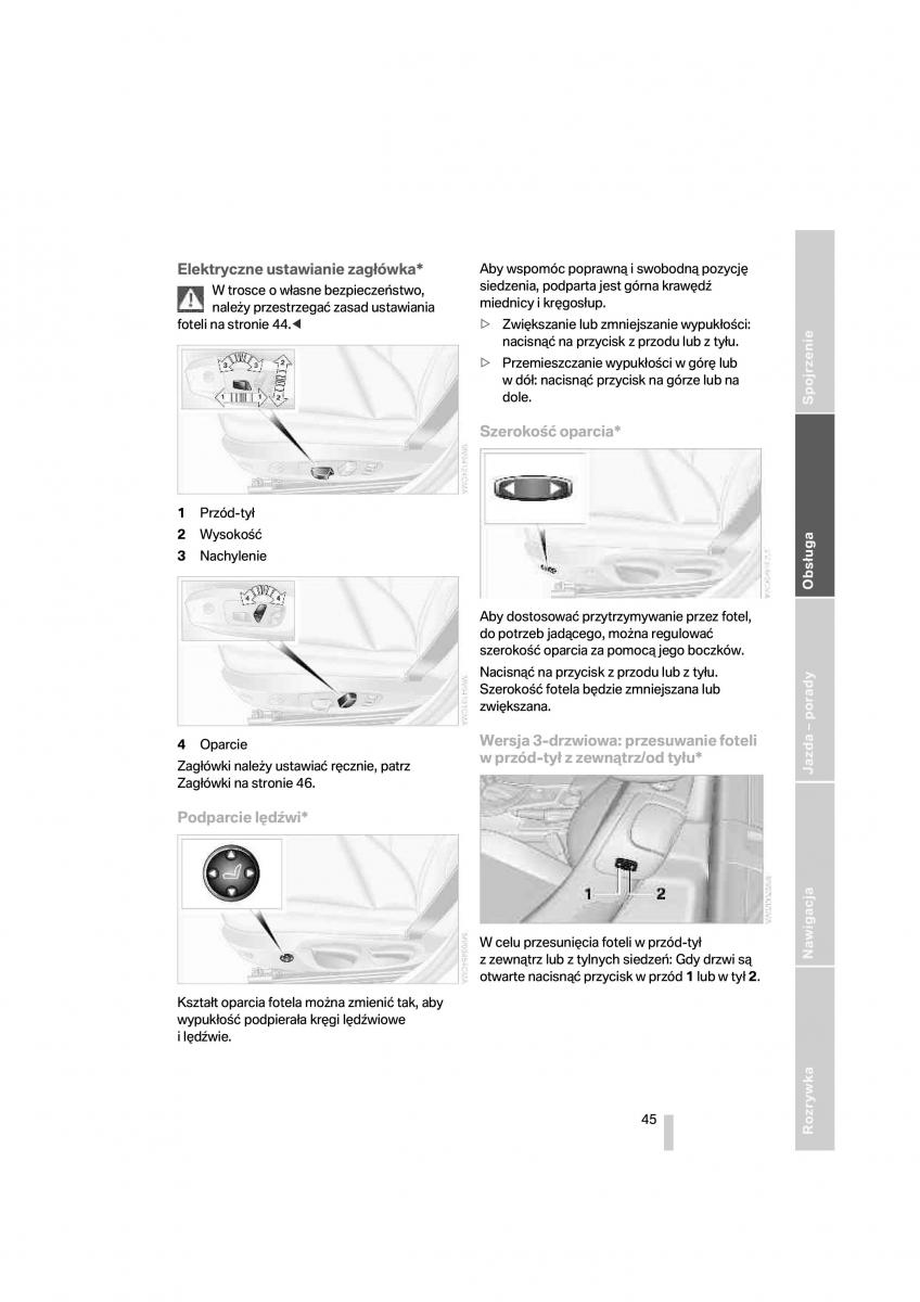 BMW 1 E87 E81 instrukcja obslugi / page 46