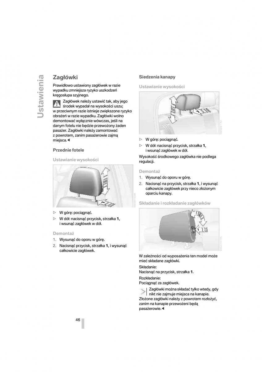 BMW 1 E87 E81 instrukcja obslugi / page 47