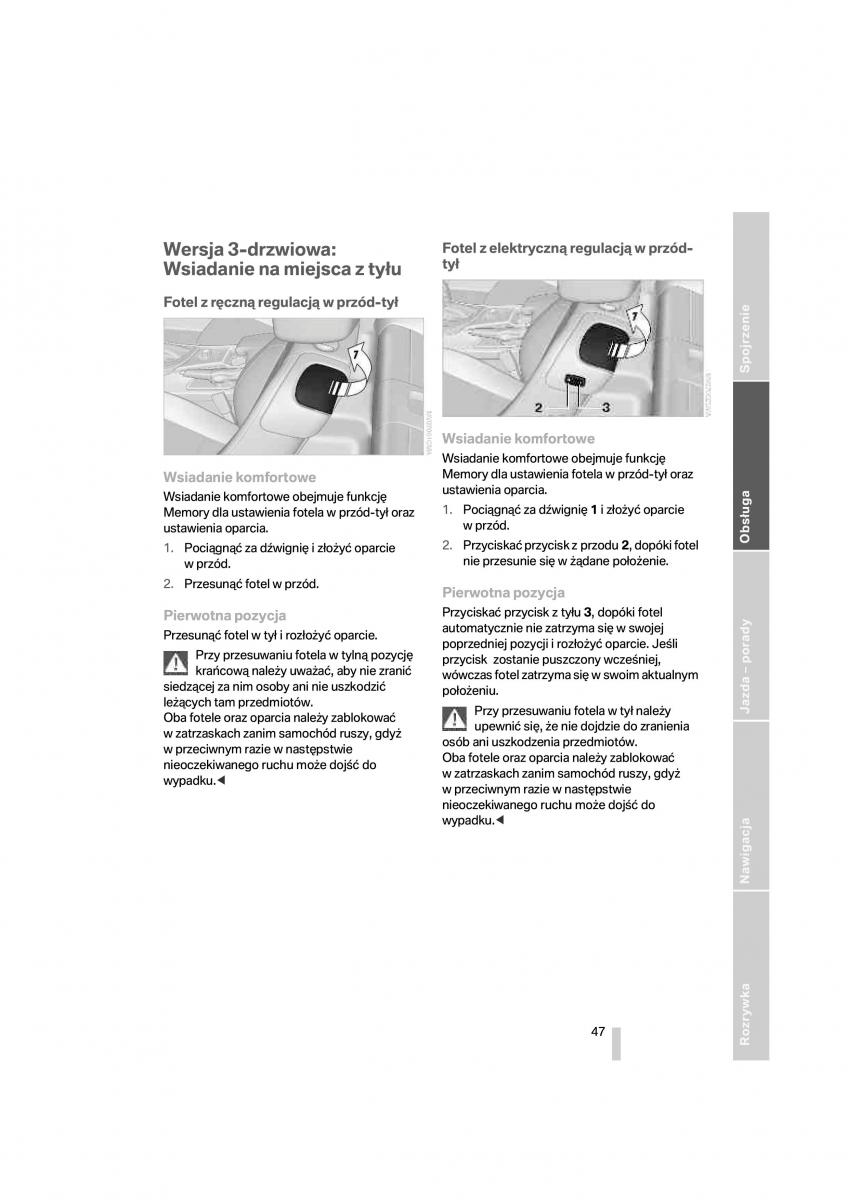 BMW 1 E87 E81 instrukcja obslugi / page 48