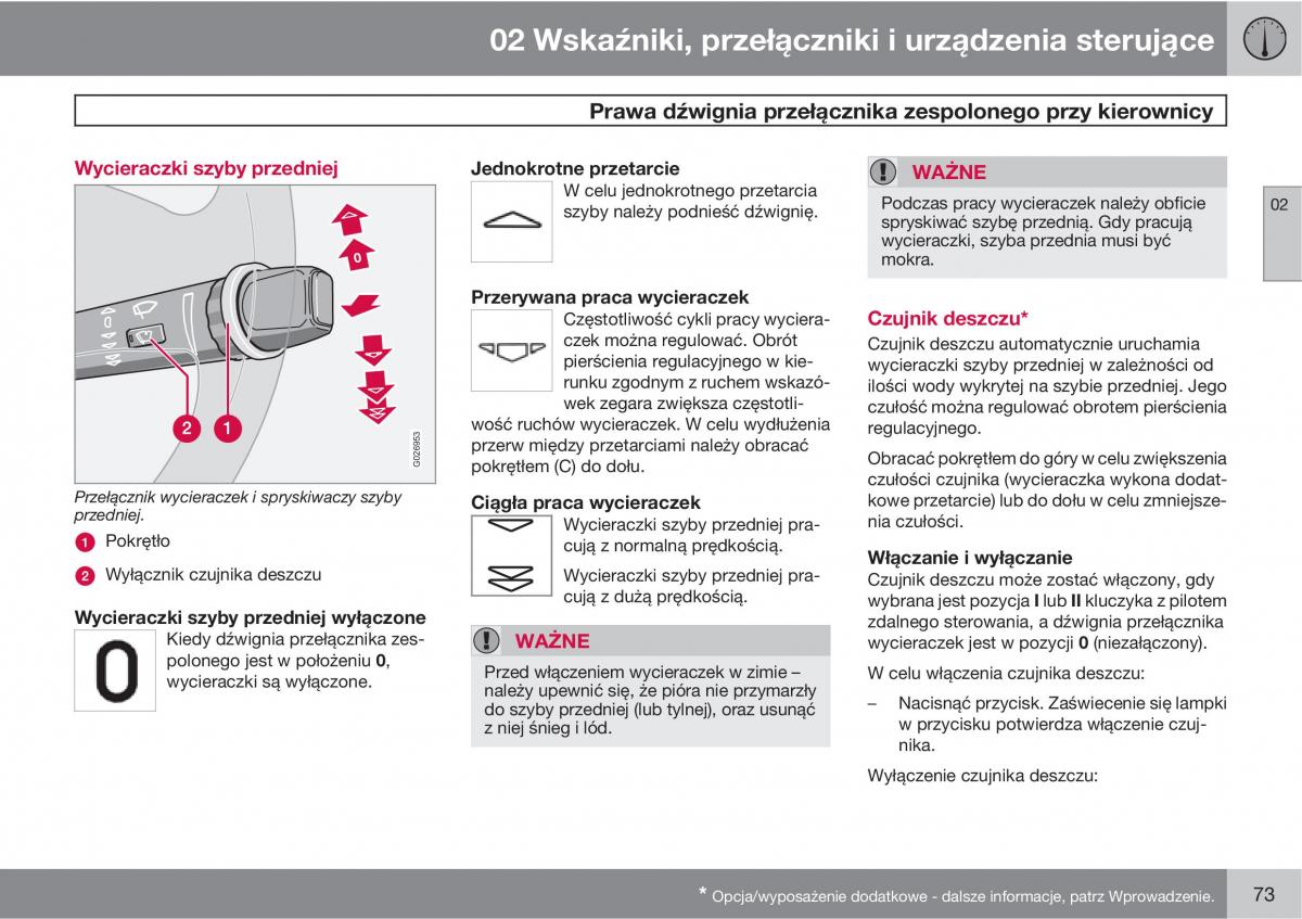 Volvo XC90 XC Classic instrukcja obslugi / page 75