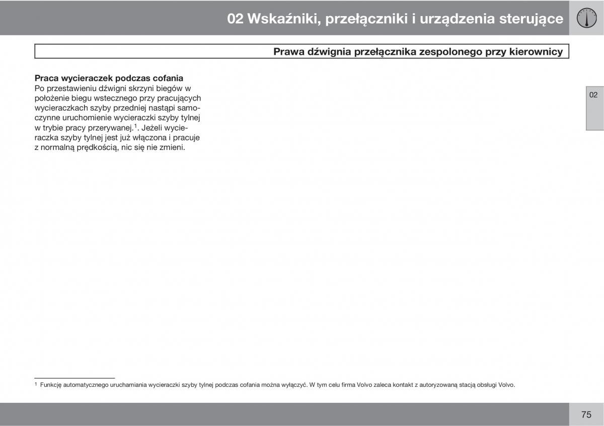 Volvo XC90 XC Classic instrukcja obslugi / page 77