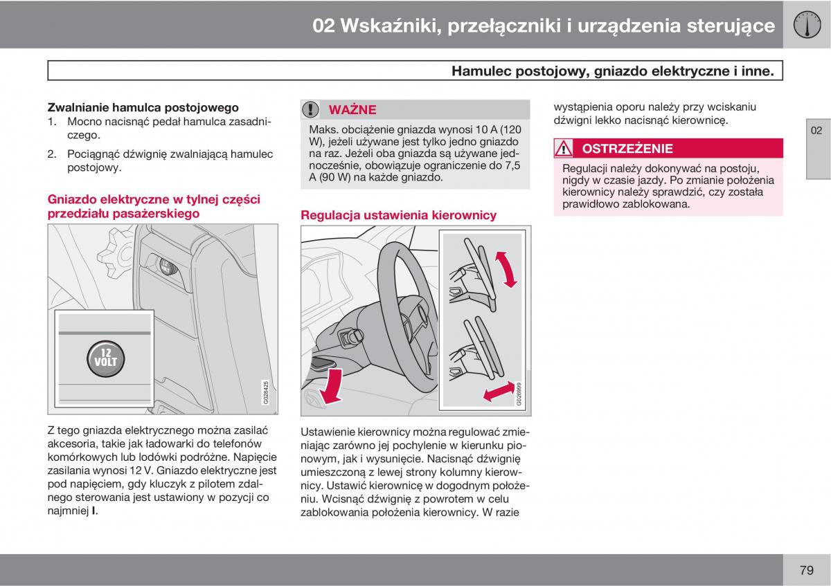 Volvo XC90 XC Classic instrukcja obslugi / page 81