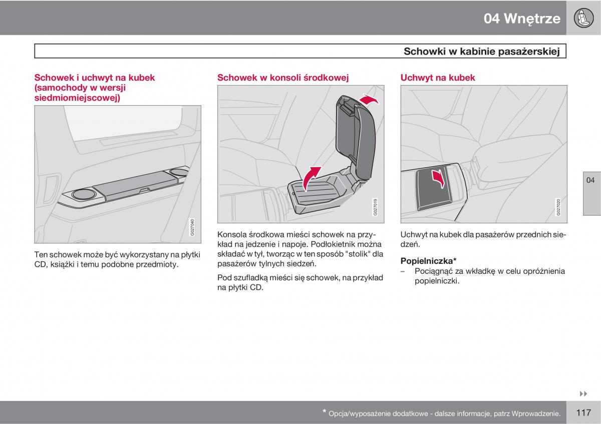 Volvo XC90 XC Classic instrukcja obslugi / page 119