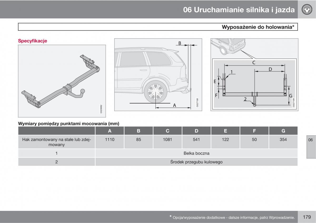 Volvo XC90 XC Classic instrukcja obslugi / page 181