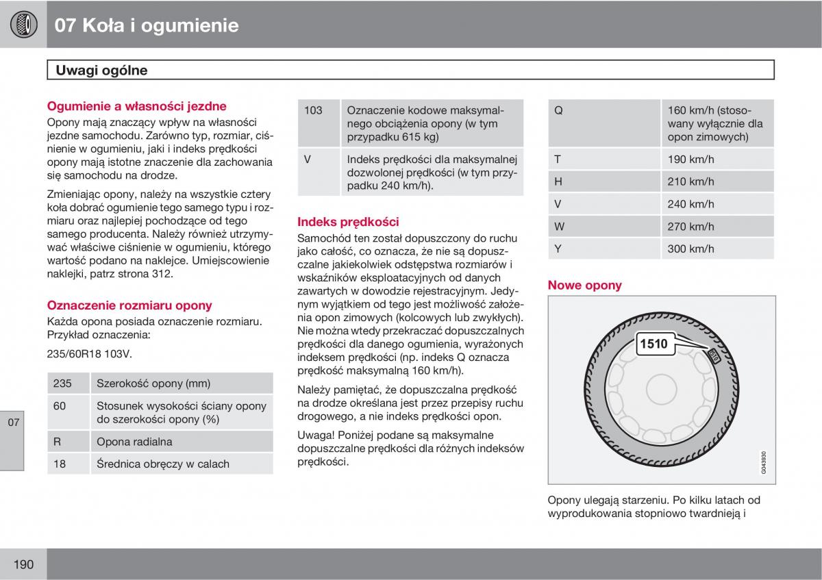 Volvo XC90 XC Classic instrukcja obslugi / page 192