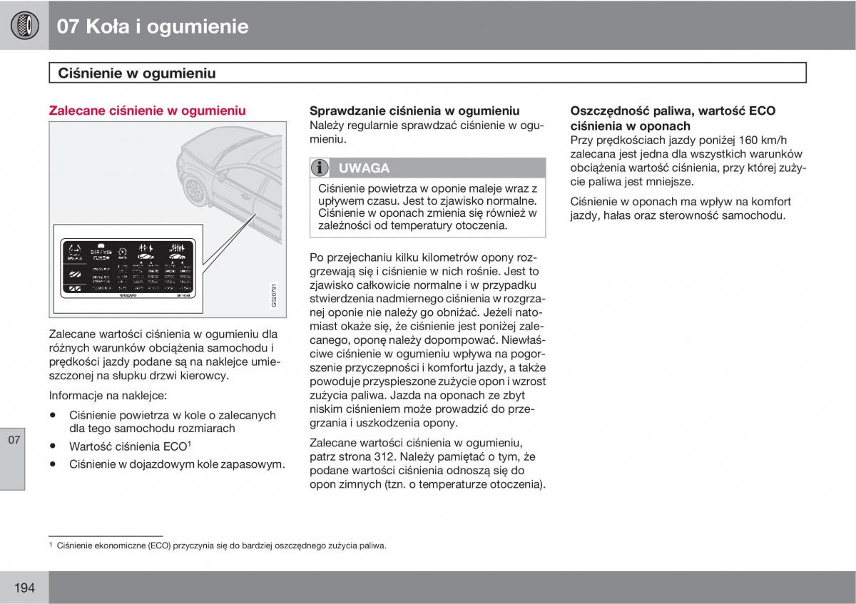 Volvo XC90 XC Classic instrukcja obslugi / page 196