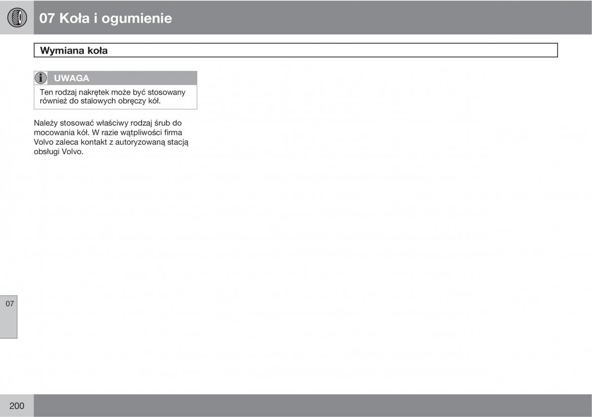 Volvo XC90 XC Classic instrukcja obslugi / page 202