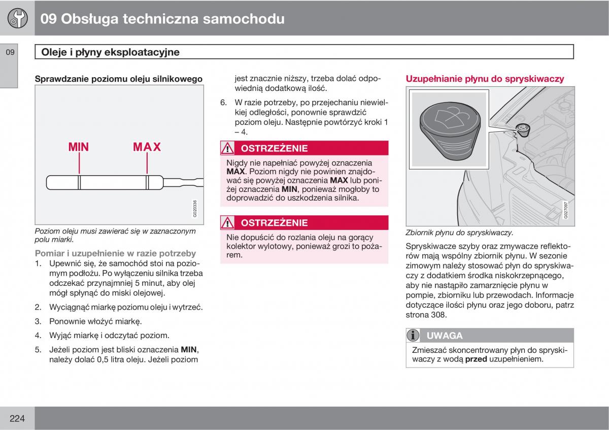 Volvo XC90 XC Classic instrukcja obslugi / page 226